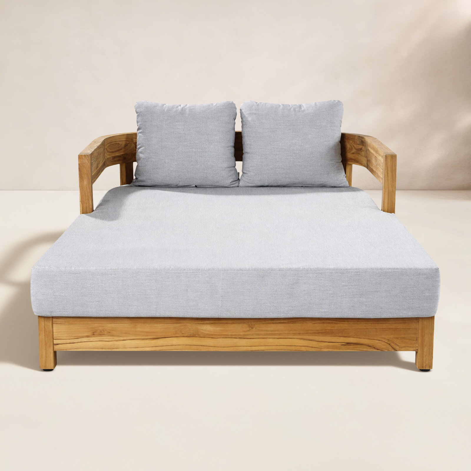 Everlee 48" Sunbrella® Patio Daybed, Gray