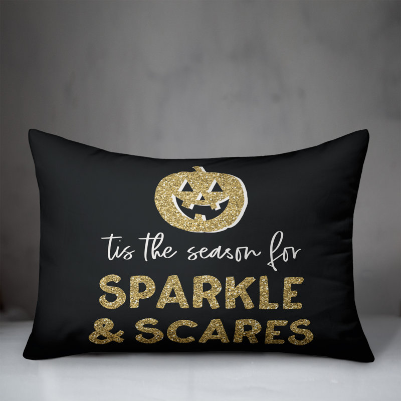  Sparkle and Scares Rectangular Pillow Cover & Insert