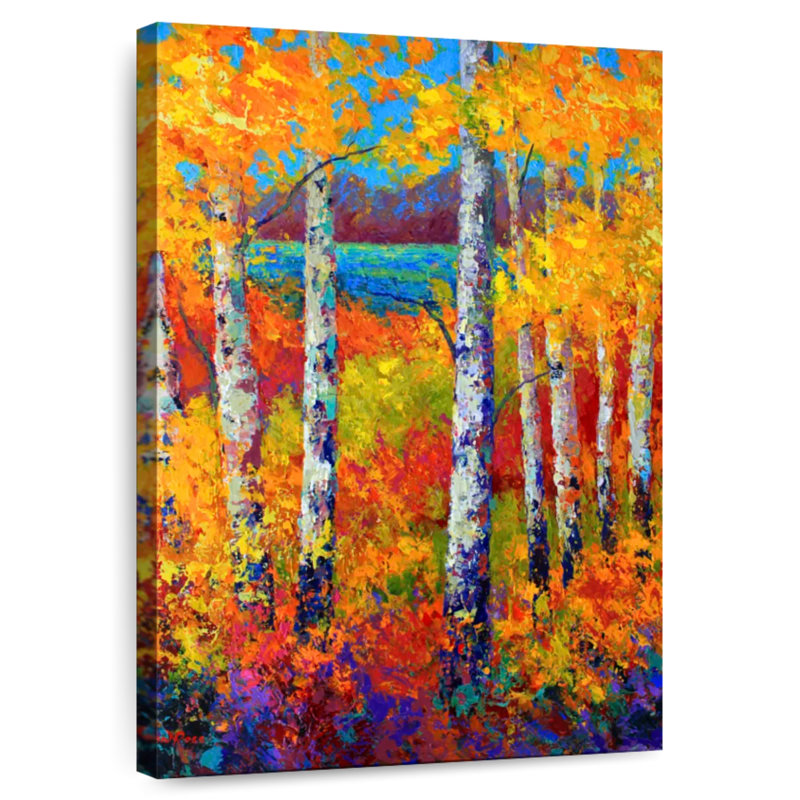Alvord Autumn Patchwork, 48" H x 32" W