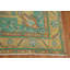 Tapis vert fait à la main 9 x 12 po