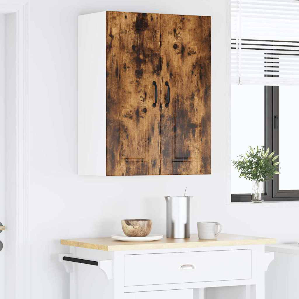 Vidaxl Kitchen Wall Cabinet With Shelf Grey Sonoma 60 X 31 X 80 Cm