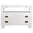 Solid Wood 2 - Drawer End Table-20383107