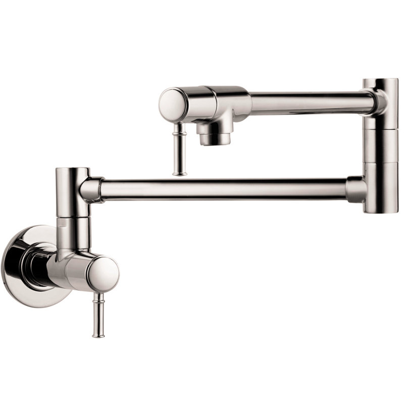 Talis C Pot Filler with Accessories, Polished Nickel
