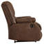 Fauteuil inclinable standard en faux cuir de 33 po de large Pennside-553327401