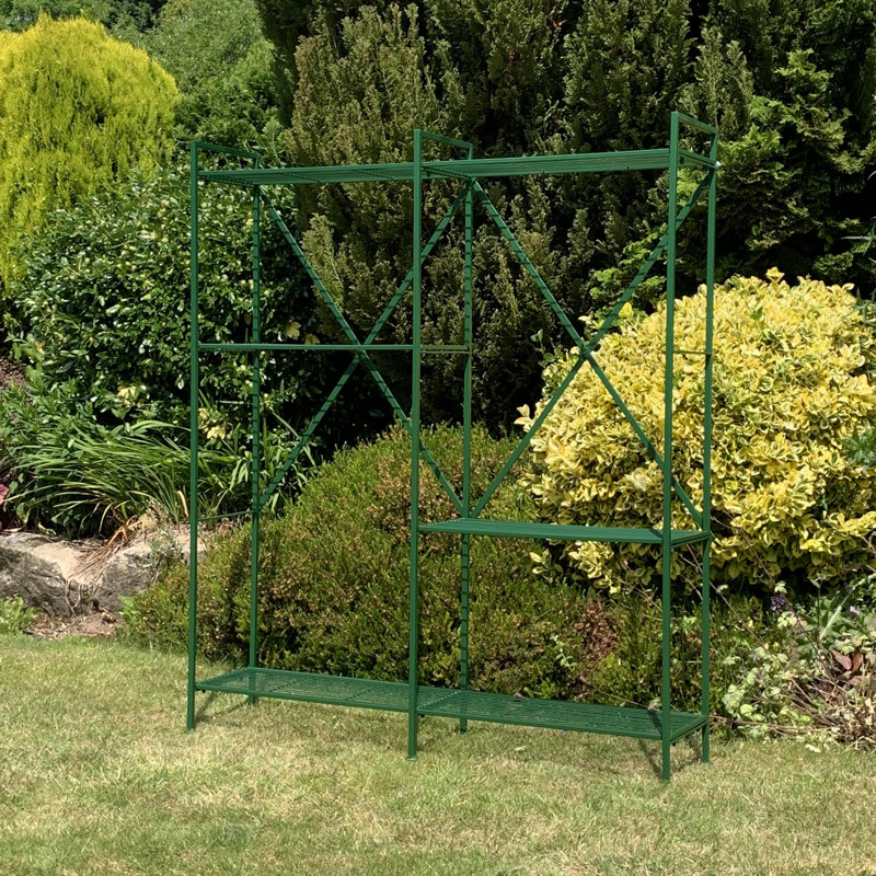 Ando Metal Plant Stand, Green