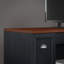 Ensemble de bureau d'ordinateur en L 3 pièces Huckins-2057008039