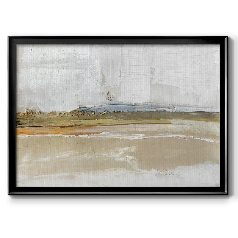Golden Hour, toile tendue avec châssis encadré, H 26 po x l 38 po x P 1,5 po, Noir