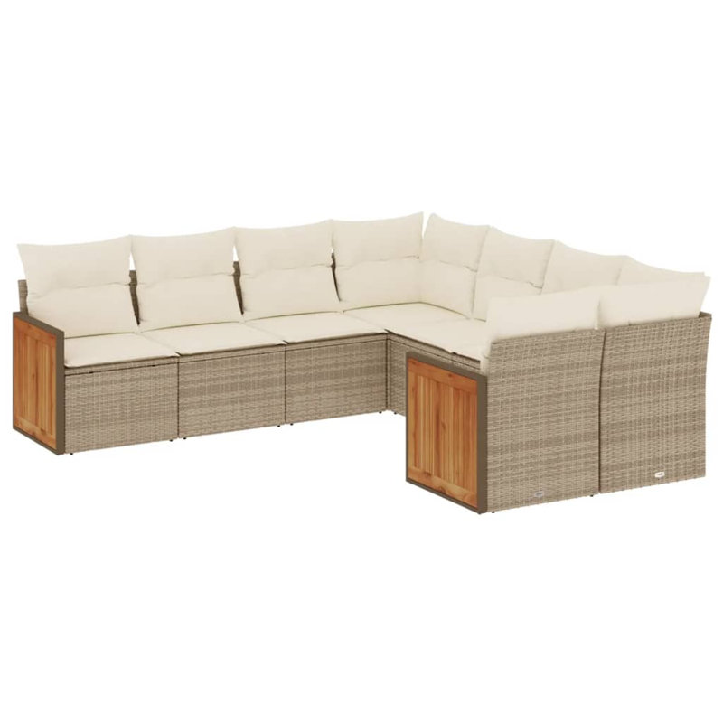 Ensemble de canapé de jardin Vidaxl
