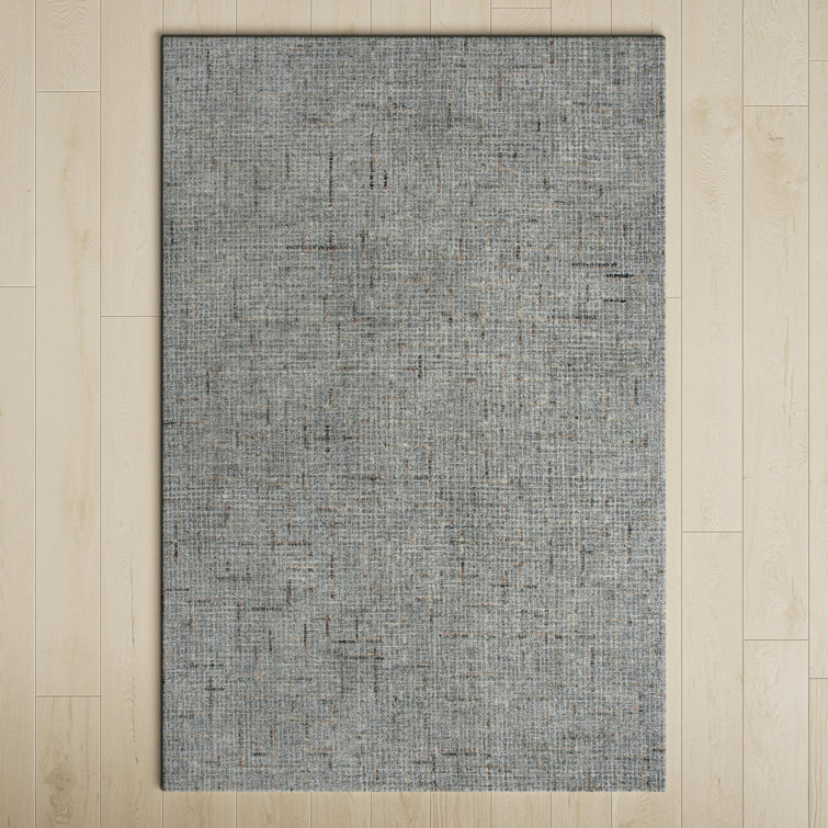 Caryville Handmade Wool Light Gray Rug