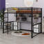 Lit mezzanine double avec tiroirs Alekzander Kids-24646859