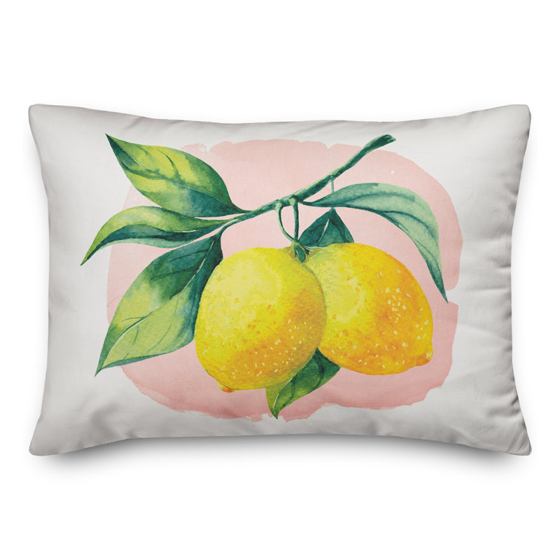 Summer Fun Reversible Throw Pillow