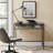 Kilby Glass Top Metal Base Writing Desk-1516888950