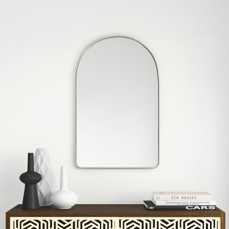 Gatling Arch Mirror, Silver