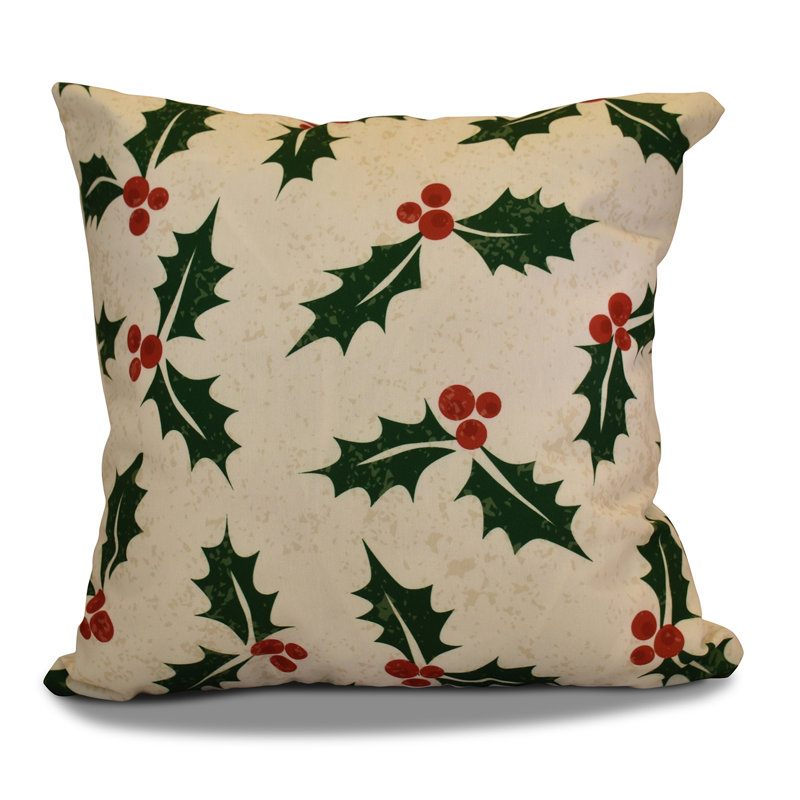 Housse et insert de coussin décoratif extérieur Jump for Joy, Crème, H 20 po x l 20 po