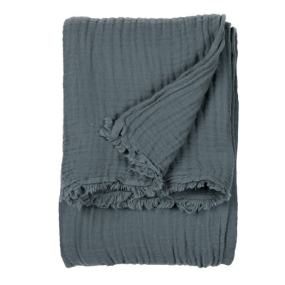 Lark Knitted Throw Blanket