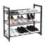 12 Pair Stackable Shoe Rack
