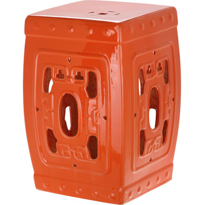 Casey-Lea Ceramic Accent Stool