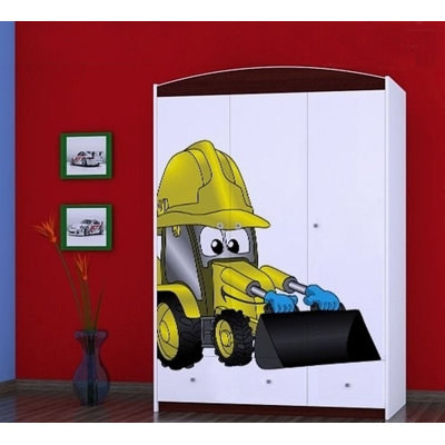 Artin 3 Door Wardrobe