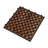 11.8'' L x 11.8'' W Wood Interlocking Deck Tile in Brown