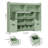 55.1"W Toy Storage Organizer With 4 Drawers & 8 Bins-124390284