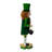 Kurt Adler Wooden Nutcracker, Leprechaun Soldier, 14in