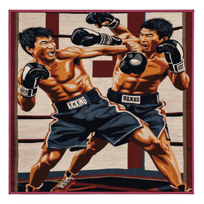  Tapis lavable Kickboxing Sports