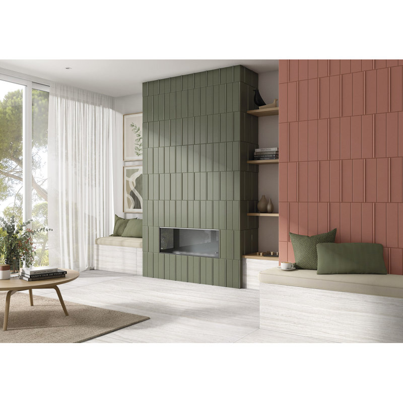Adobe Mandacaru 3 x 14 mat, Vert