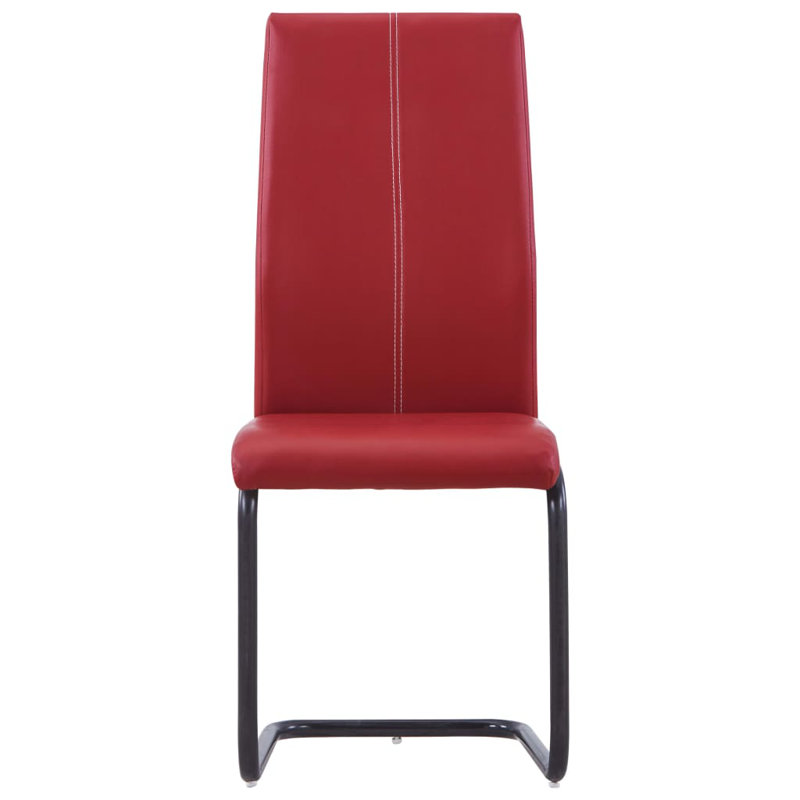 Bindiya 46.5cm H Side Chair, Red