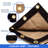 Heavy Duty Waterproof Canvas Tarp with Grommet & Reinforced Edges, Tarpaulin for Pool/Boat/Tent-87127216-87127212