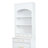 Modern 83.7Inch High Kitchen Pantry, Freestanding Tall Kitchen Hutch With Faux Marble Top, Display Cupboard Cabinet With 5 Storage Drawers And Adjustable Shelf-1929115044