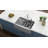 Ruvati 36" Apron-front Workstation Low-Divide  50/50 Farmhouse Kitchen Sink Stainless Steel