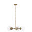Lustre à 5 lumières à abat-jour Reegan-364627514