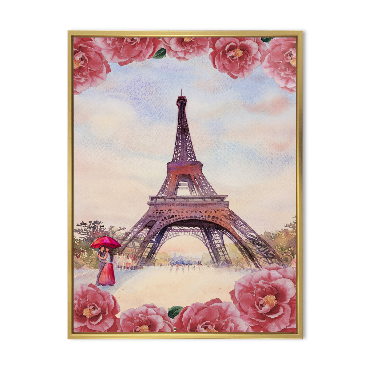 Romantic Couple In Love In Paris XI 