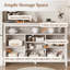 Armoire de rangement Farmhouse avec tablettes réglables