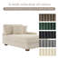 Upholstered Chaise Lounge-1917097662