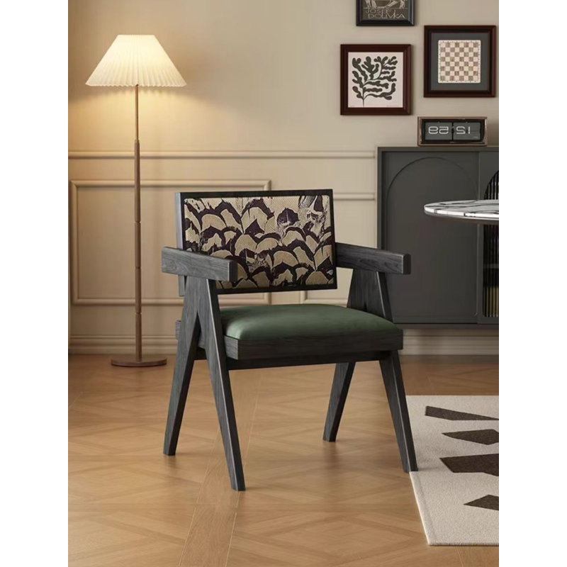 Chatoya Chanidi Dining Chair, Green, Black