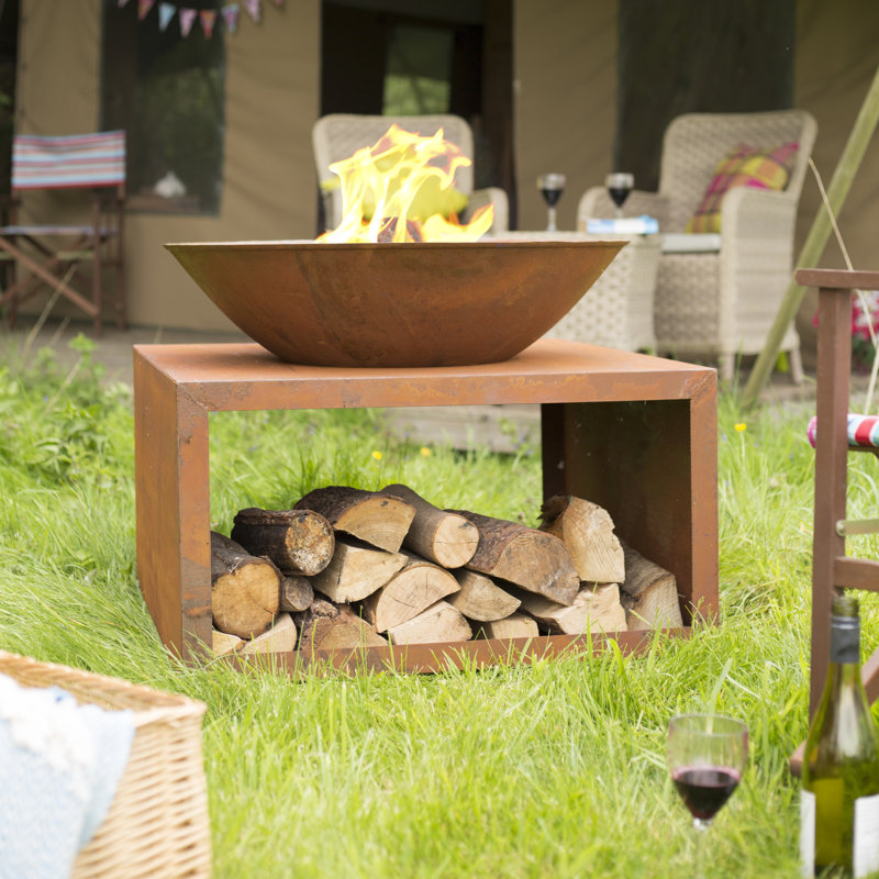 Steel Wood Burning Fire Pit