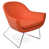 Orange Faux Leather selected