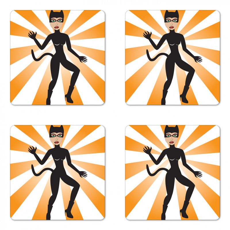 Square 4 Piece Coaster Set