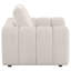 Fauteuil d'appoint rembourré ivoire Storie-980989722