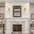 Multicolor Ceramic Wall Sconce with White Glass Shade