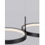 4 - Light Black LED Drum Pendant