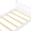 Lit simple en bois massif durable, style Montessori, pour les aventures dans les chambres d'enfants