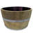 Wood Barrel Planter