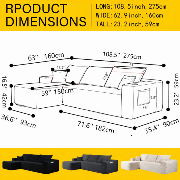 Dimensions du produit