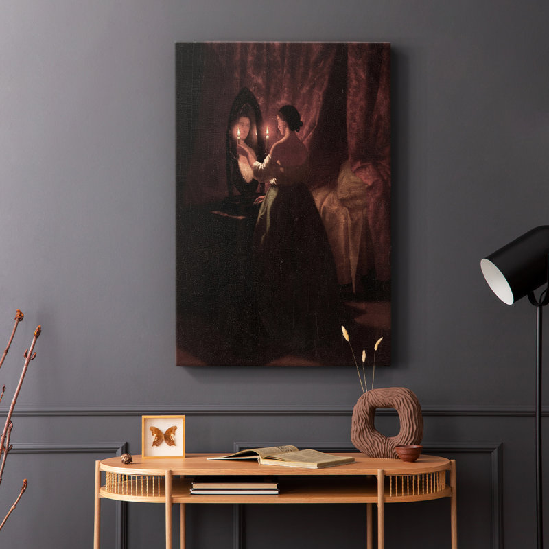 Impression de portrait rétro L XXVII - galerie Cavas, H 48 po x l 32 po