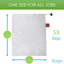 Ensemble de 5 sacs en filet réutilisables et lavables