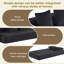 Canapé-lit modulaire transformable en mousse de soutien, chaise longue en chenille compacte pour petits espaces-1241338464