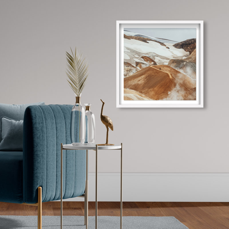 Dream Scape Print by Oliver Gal, 21.5"H x 21.5"W, White Shadowbox