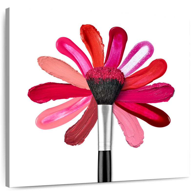 Maquillage de rouge à lèvres floral Shuttleworth, H 10 po x l 10 po